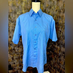 Giorgio Armani Lecollezioni Short Sleeve Button Up Shirt